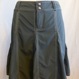 Athleta Whatever Athletic Skirt Skort Shorts Grey